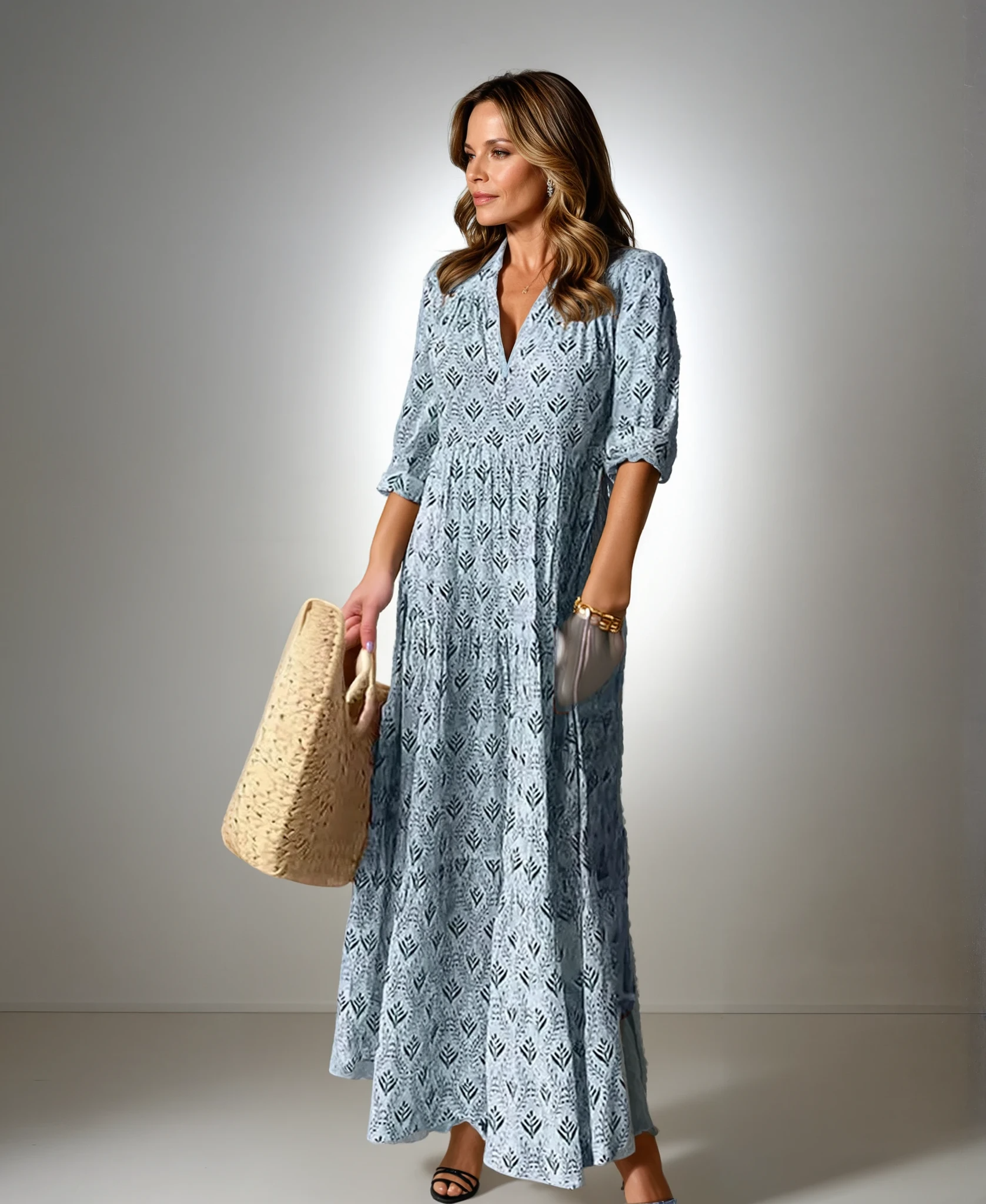 Elara Boho Dress Canada | Bohemian Women's Dress