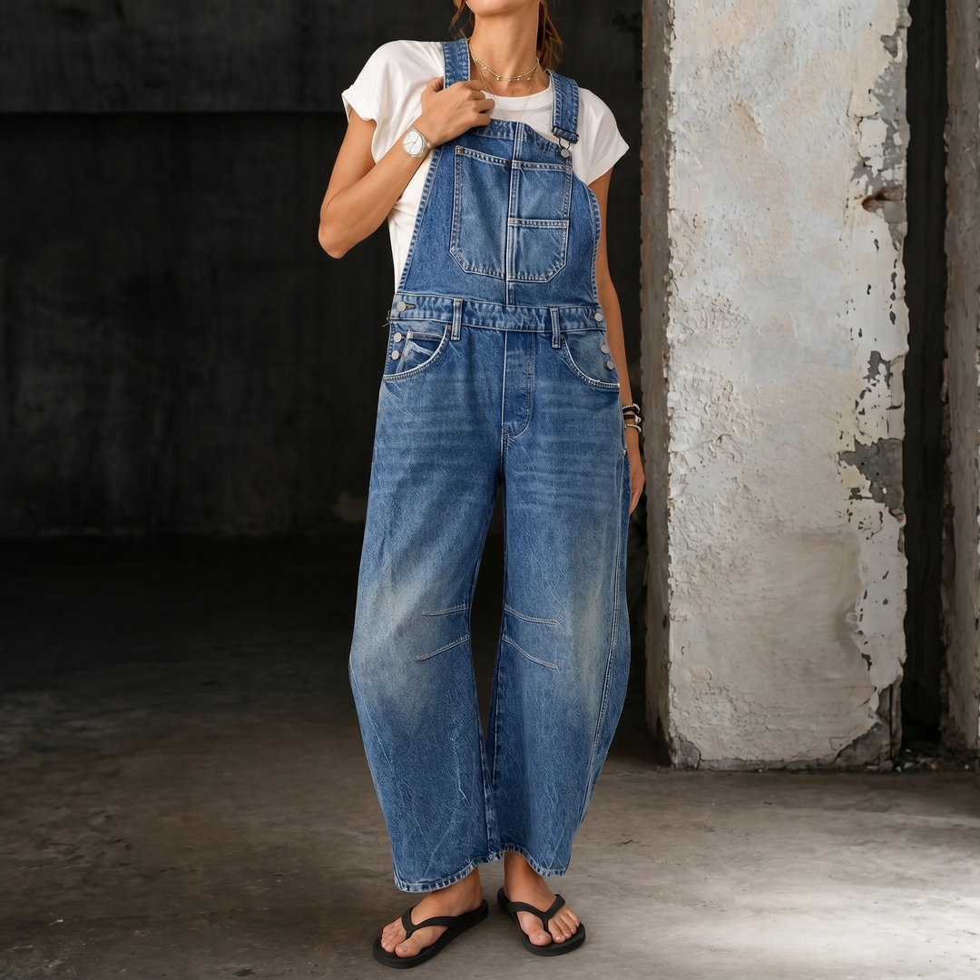 Lauren | Barrel Denim Overalls Lawrence Toronto