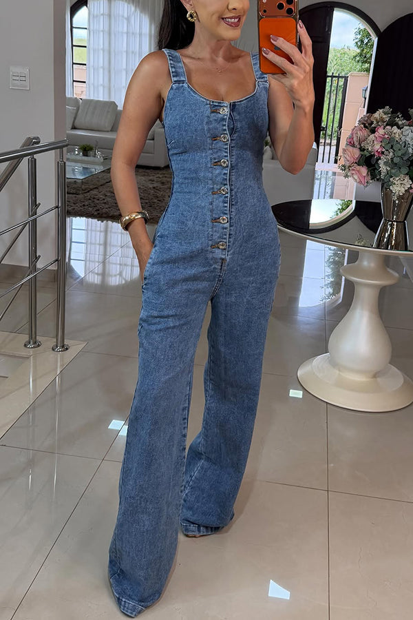 Heidi | Denim Jumpsuit Lawrence Toronto